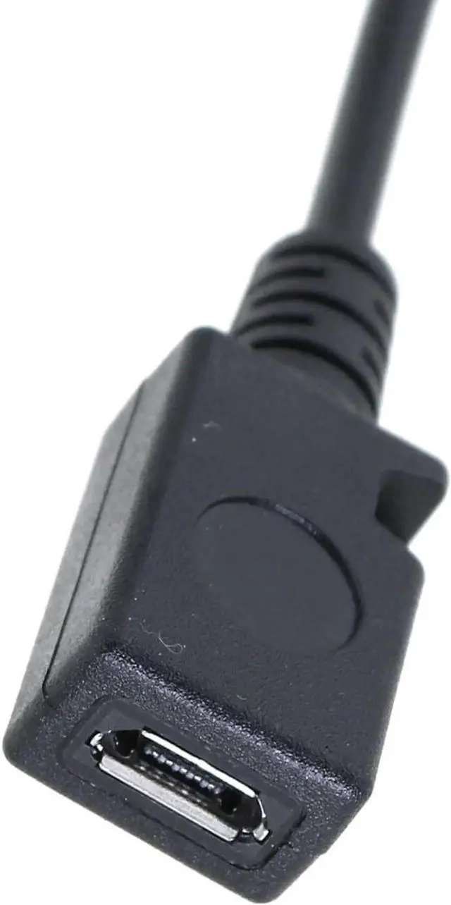 Alt view image 3 of 5 - JAENFONG 3PCS 20cm 2 in 1 Cable Micro USB Male to USB Female OTG Cable OTG Adapter Cable for Android and Windows