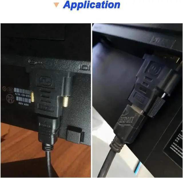 Alt view image 2 of 7 - JAENFONG Gold-Plated HDMI to DVI Adapter Bi-Directional DVI Male (24 + 5) to HDMI Female Converter Adapter for Projector HDTV PC TV for PS3 for PS4 (4 Pack)