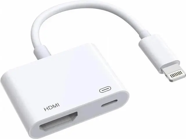 Main image of [ MFi Certified] Lightning to HDMI Adapter for iPhone to TV 1080P Lightning to Digital AV Adapter Sync Screen Connector Cable for iPhone 14 13 12 11 Pro Max XS XR X 8 7 to HDTV Projector Monitor