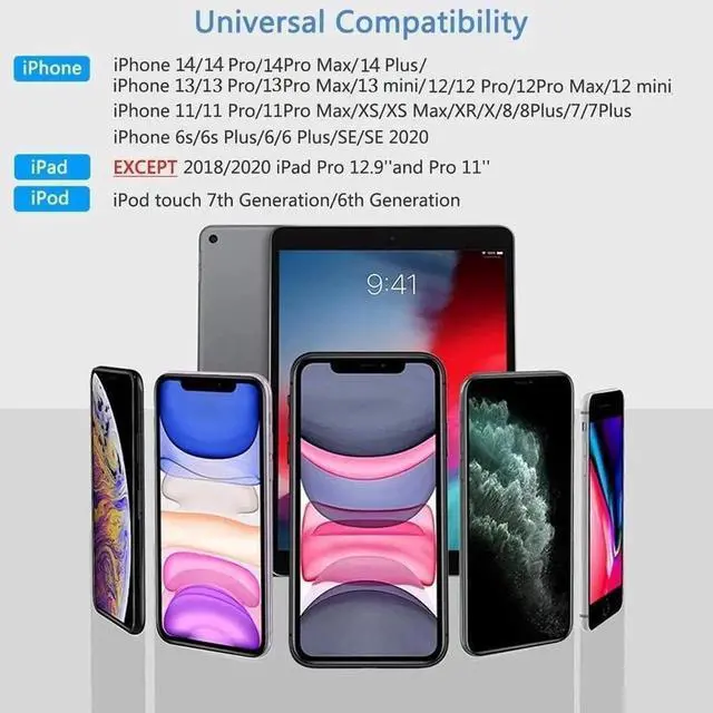 Alt view image 3 of 7 - [ MFi Certified] Lightning to HDMI Adapter for iPhone to TV 1080P Lightning to Digital AV Adapter Sync Screen Connector Cable for iPhone 14 13 12 11 Pro Max XS XR X 8 7 to HDTV Projector Monitor
