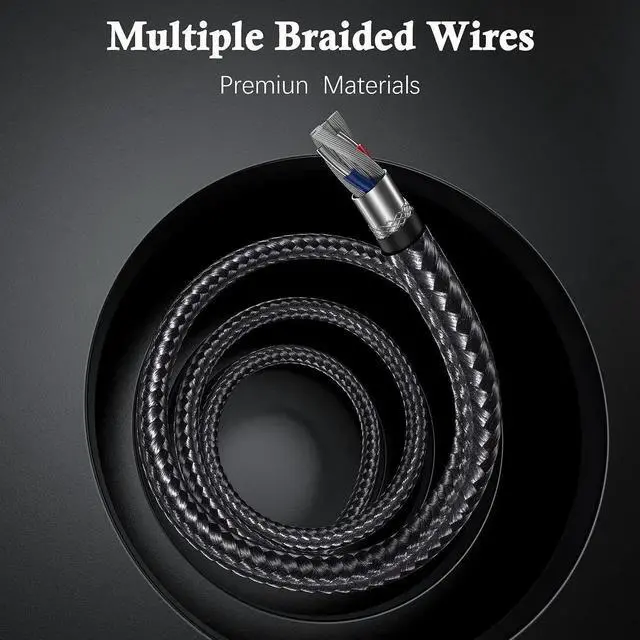 Alt view image 7 of 7 - JAENFONG HDMI Cable for iPhone 6.6ft Upgraded 1080P HDTV HDMI Cable Adapter Connector Digital AV Video Sync Screen Compatible Converter for iPhone/i-Pad Devices(6.6ft Grey)