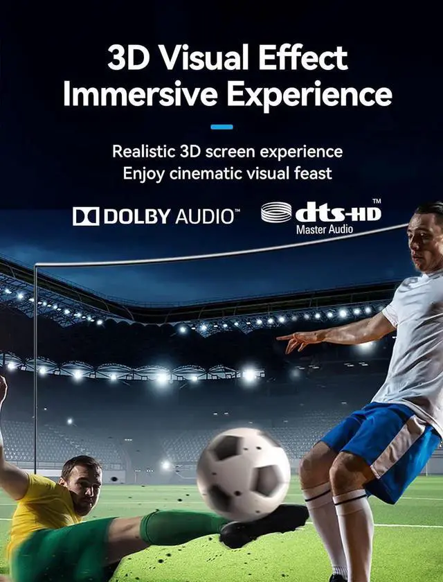 Alt view image 4 of 7 - JAENFONG HDMI Extension Cable 4K HDMI Extender 5FT Male to Female Adapter Cord High Speed Compatible with TV Stick PS5 PS4 Xbox Laptop PC Blu Ray Player Wii U HDTV