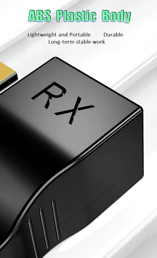 Alt view image 7 of 7 - JAENFONG HDMI Extender Adapter Over Cat5e/6 (1pair) HDMI Repeater to RJ45 Ethernet Network Converter 4k HD 1080p UP to 30m/98ft for HDTV Set-top Boxes DVD PS4 STB Black