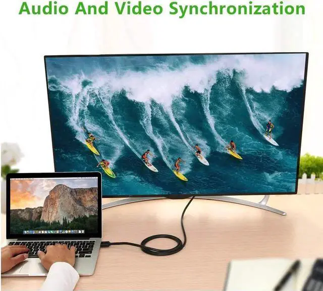 Alt view image 3 of 7 - JAENFONG HDMI Cable, CableCreation 4K (60Hz) Right Angle 90 Degree Elbow HDMI Cable Support Ultra HD, 3D Video, Ethernet, Audio Return Channel For Nintendo Switch Xbox PS3/4 PC Laptop, 3 Feet