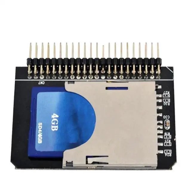 Alt view image 2 of 2 - 2.5 inch SD card to adapter memory card converter to laptop hard drive 44 pin male hard drive adapter card