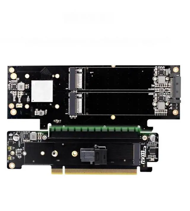 Main image of PCIE4.0 split expansion adapter card PCIE X16 to M.2 SSD adapter card PCIE X16 to X8+X4+X4 four-way .2