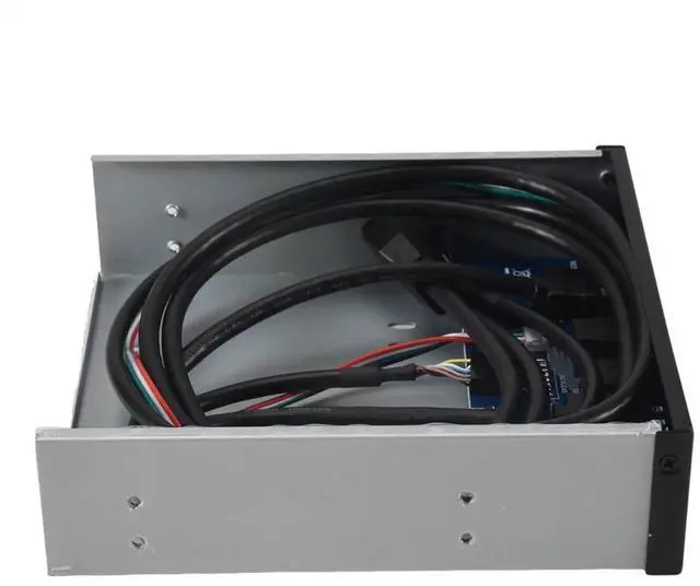 Main image of USB 3.0 Dual Port Optical Drive Front Panel Expansion Adapter USB 3.0 Hub + HD Audio + Power Switch Button