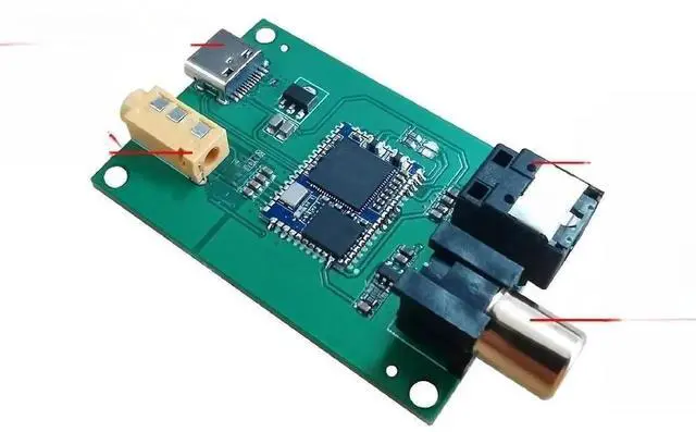 Main image of USB digital interface Typec sound card analog input to Spdif optical fiber coaxial digital audio output