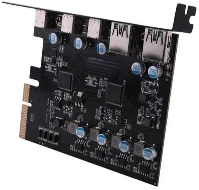 Main image of PCIe to USB 3.2 2 Adapter Card PCI Expansion Card PCI-E Add-on Card Riser Card for PC 10/8/7 and M