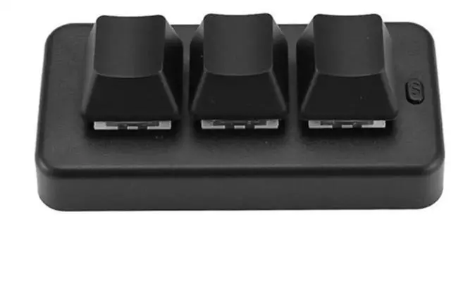 Main image of MK321 Programmable Mini Keyboard 3 Mode Mechanical Keyboard Gaming Keyboard for Gaming Multimedia MK321