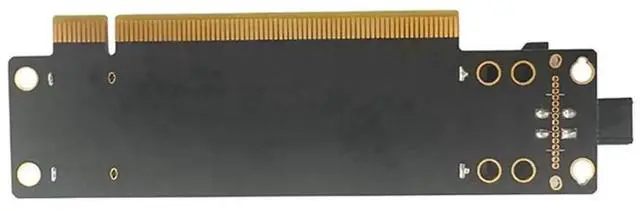 Main image of PCI-E 4.0 X16 1 to 2 expansion card 4 split card PCIe bifurcation X16 to X8X8 with 20mm pitch slot CPU4P (4 pin)