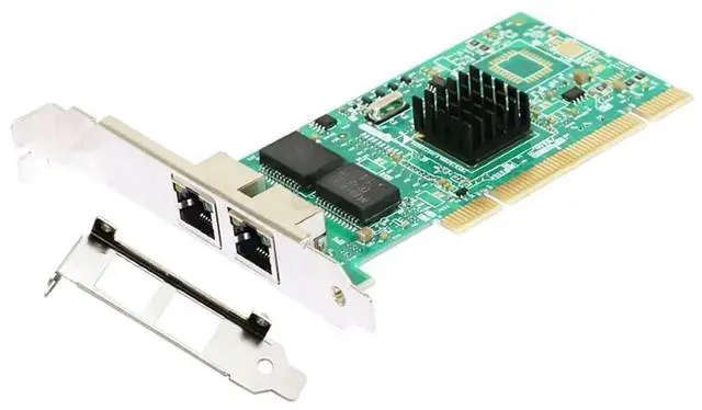 Main image of ST7250 PCI network card dual-port Gigabit network card I82546 chip desktop server supports LAN wake-up