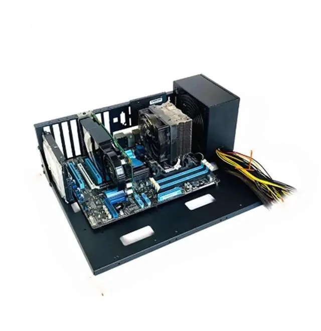 Main image of Open computer case dual-channel server E-ATX/ATX motherboard bracket test rack open cooling rack (EATX)