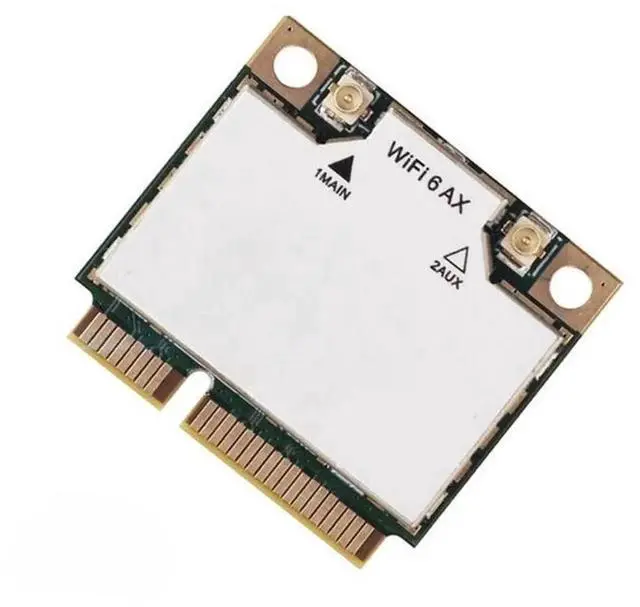Main image of MPE-AX1800H WiFi6 MT7921 MINI PCI-E 2.4G/5G 574/1200 Gigabit dual-band built-in wireless network card BT5.2