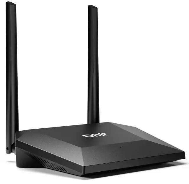 Main image of Dbit N300 Easy Setup Wireless Wi-Fi Router Smart Home Internet Router - 2 x High Power Antennas, 4 x Fast Ethernet Ports, Supports Wireless Repeater, WISP Mode (T1 Pro)