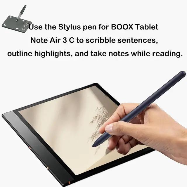 Alt view image 6 of 6 - BOOX Stylus Pen Compatible with BOOX Tablet Note Air 3 & Go 10.3 ePaper/Go Color 7 ePaper Tablet
