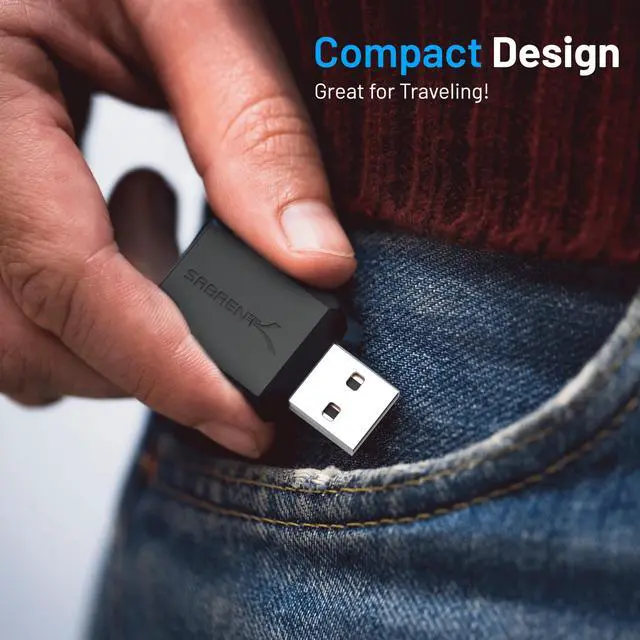 Alt view image 5 of 7 - USB External Stereo Sound Adapter for Windows and Mac. Plug and Play No Drivers Needed. (AU-MMSA)