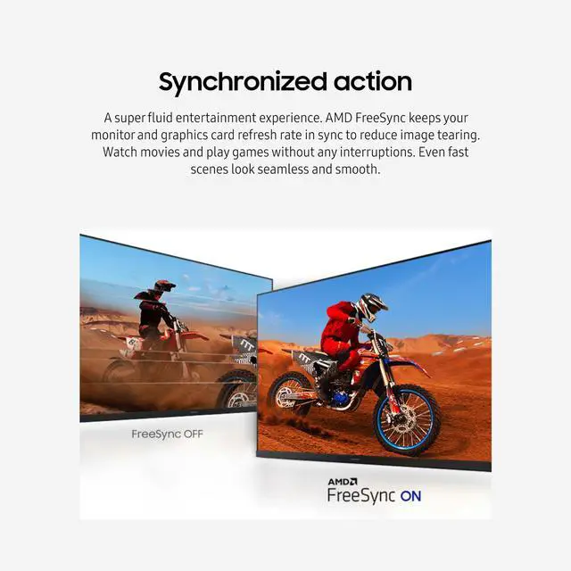 Alt view image 16 of 17 - SAMSUNG S32B304NWN 32" S30B AMD FreeSync 75Hz Borderless with DP Cable Flat Monitor