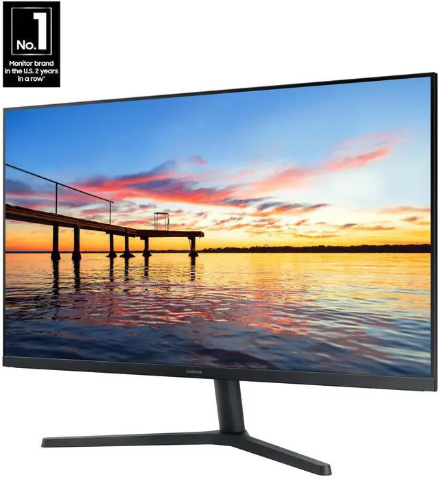 Alt view image 12 of 17 - SAMSUNG S32B304NWN 32" S30B AMD FreeSync 75Hz Borderless with DP Cable Flat Monitor