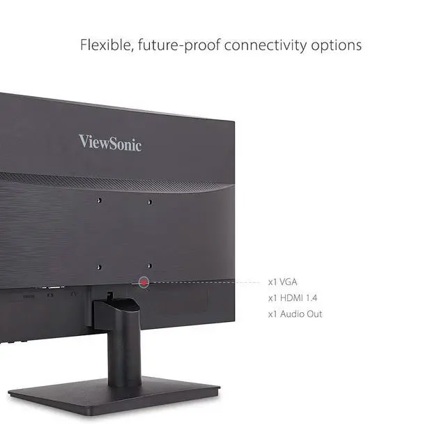 Alt view image 4 of 5 - VA1903H 19 Inch WXGA Monitor, Compact 16:9 Widescreen for Small Desk Spaces and Home Offices, Custom ViewModes, and HDMI Input