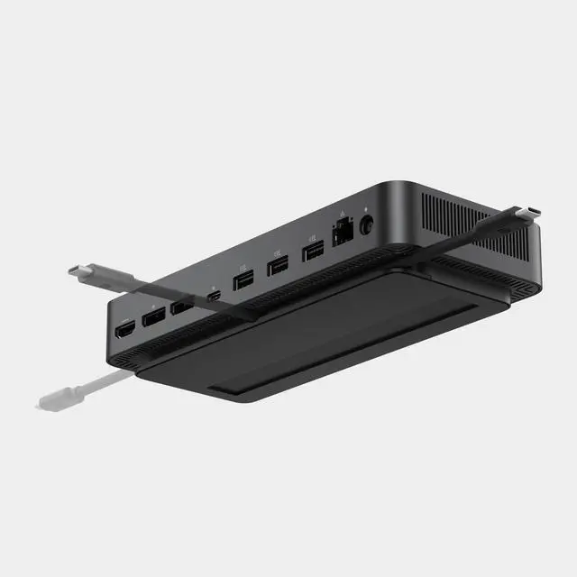 Alt view image 7 of 7 - Pro Dock WD25 - USB Type-C with DP Alt Mode Connector, DisplayPort/HDMI/USB 3.2 Gen2 Connectivity, Up to 100-Watt Power delivery - Black