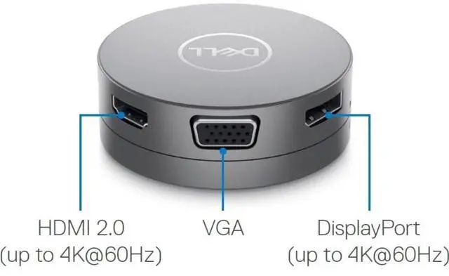 Alt view image 16 of 18 - Dell DA310 USB-C Mobile Adapter DELLDA310
