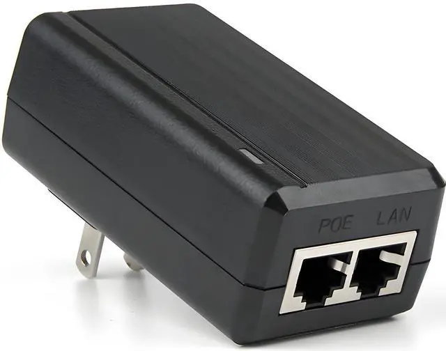 Main image of 24volt Gigabit POE Injector, 24V 24W Passive PoE Adapter Replace of Ubiquiti POE-24-12W-G, POE-24-24W-G, POE-24-24W, for TP-Link TL-PoE2412G and Mikrotik Devices