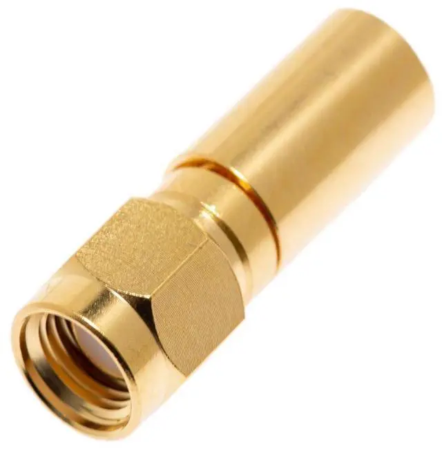 Alt view image 3 of 4 - Lumenzi SMA Male Crimp Connector for LMR-240 Coaxial Cable  High-Performance Connector  10 Pcs Pack