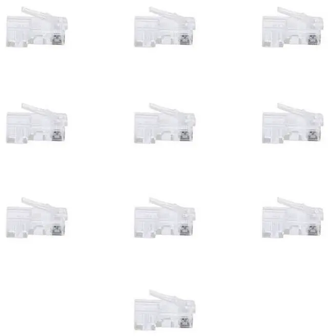 Main image of Lumenzi RJ45 Cat5e Connector - 8P8C - Stranded Cable for Network Cable Termination 10 Pcs Pack