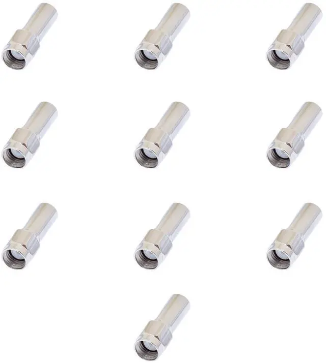 Main image of Lumenzi SMA Male Crimp Connector for RG58, RG141 & LMR-195 Coaxial Cables  Durable & Easy to Use  10 Pcs Pack
