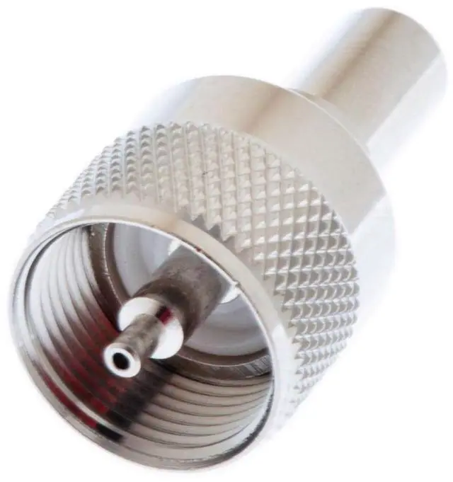Alt view image 2 of 4 - Lumenzi UHF Male Crimp Connector for RG58, RG141 & LMR-195 Coax Cables  Durable and Easy Installation  10 Pcs Pack