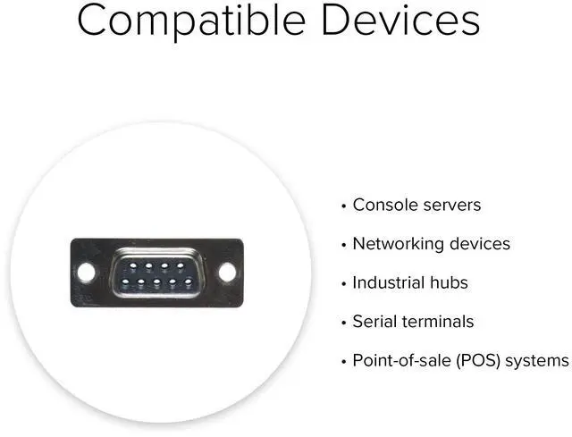 Alt view image 3 of 3 - Lumenzi DB9 Female to RJ45 Female Modular Adapter Kit - 8 Conductor for Network Connections 10 Pcs Pack
