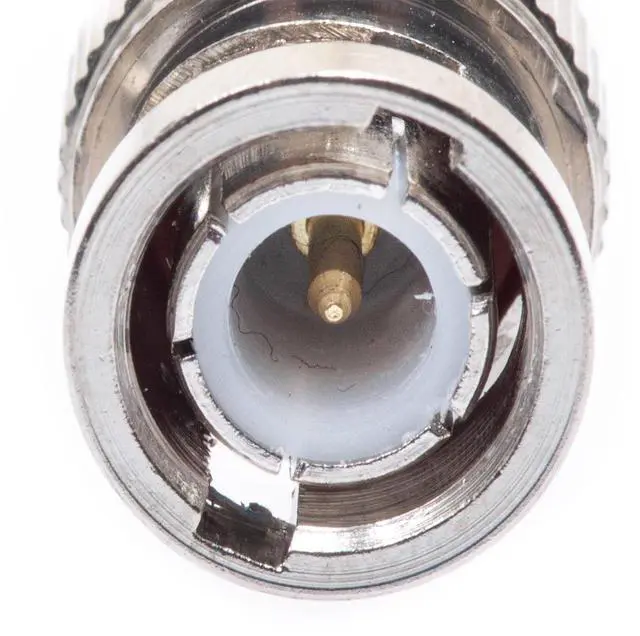 Alt view image 3 of 3 - Lumenzi BNC Male Clamp/Solder Connector for RG58 PVC Coax Cable  High-Quality Adapter  10 Pcs Pack