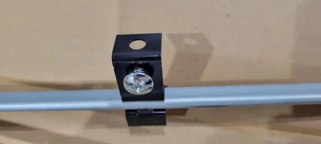 Alt view image 3 of 3 - Generic 24" T-bar acoustical bar Hanger, box support for suspended ceilings 10 pack