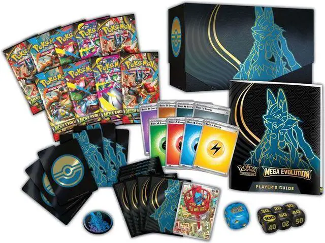Alt view image 2 of 3 - Pokemon TCG: Mega Evolutions - Mega Evolution Elite Trainer Box [Mega Lucario]