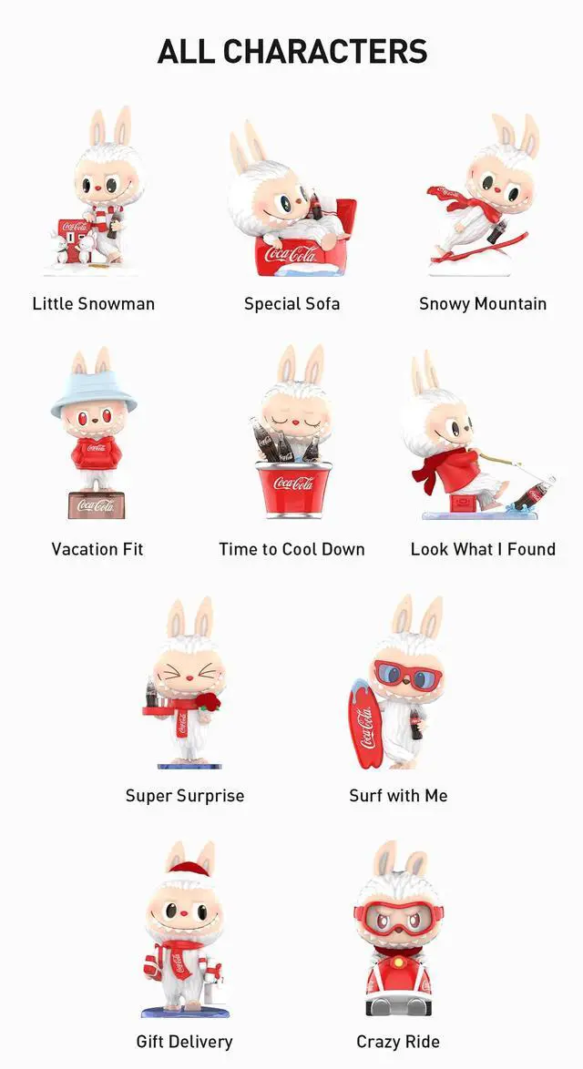 Alt view image 10 of 13 - POP MART The Monsters Coca-Cola Series Figures - 1 Blind Box Collectible Toy