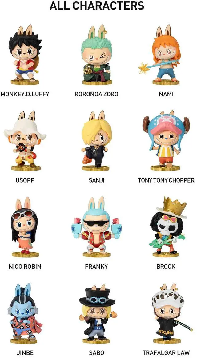 Alt view image 2 of 7 - POP MART: THE MONSTERS x One Piece Series Figure - 1 Blind Box