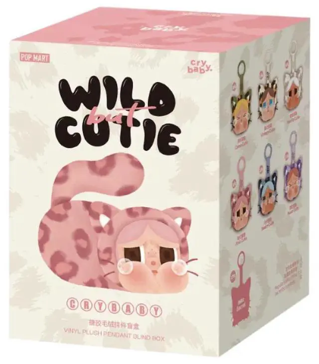 Alt view image 5 of 8 - POP MART: CRYBABY Wild but Cutie Series Vinyl Plush Pendant - 1 Box
