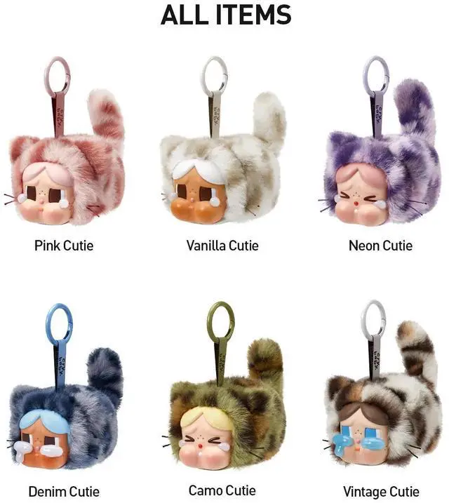 Alt view image 6 of 8 - POP MART: CRYBABY Wild but Cutie Series Vinyl Plush Pendant - 1 Box