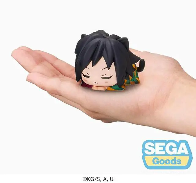 Alt view image 7 of 7 - SEGA: Demon Slayer: Kimetsu no Yaiba - "The Hashira Gathered!" Ohiruneko Mini Figure Vol. 1 - Giyu Tomioka