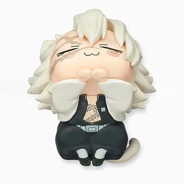 Alt view image 5 of 6 - SEGA: Demon Slayer: Kimetsu no Yaiba - "The Hashira Gathered!" Ohiruneko Mini Figure Vol. 1 - Sanemi Shinazugawa