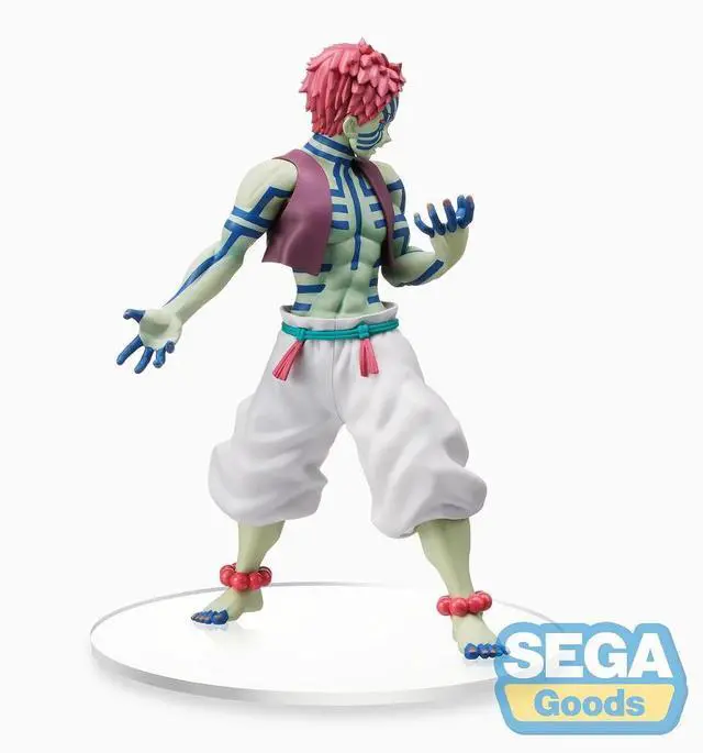 Alt view image 4 of 6 - SEGA: Demon Slayer: Kimetsu no Yaiba: Mugen Train - Akaza SPM Figure