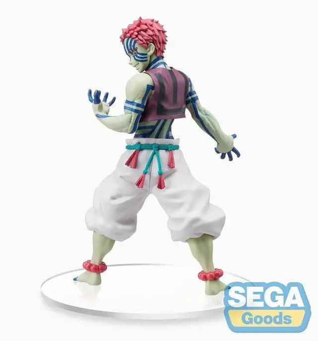 Alt view image 5 of 6 - SEGA: Demon Slayer: Kimetsu no Yaiba: Mugen Train - Akaza SPM Figure
