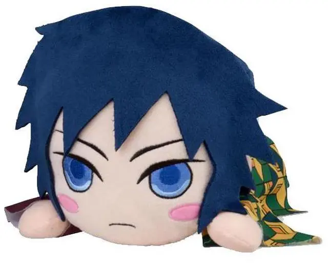 Alt view image 3 of 5 - SEGA: Nesoberi Lay-Down Plush: Demon Slayer: Kimetsu no Yaiba - Giyu Tomioka (Normal OR Scornful) SP Plush