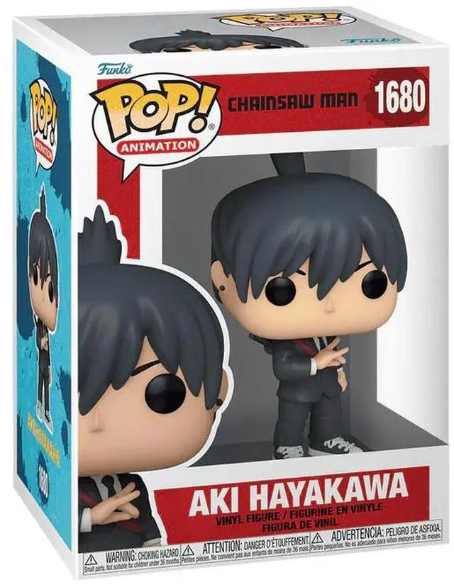 Main image of Funko POP! Chainsaw Man - Aki Hayakawa Vinyl Figure #1680