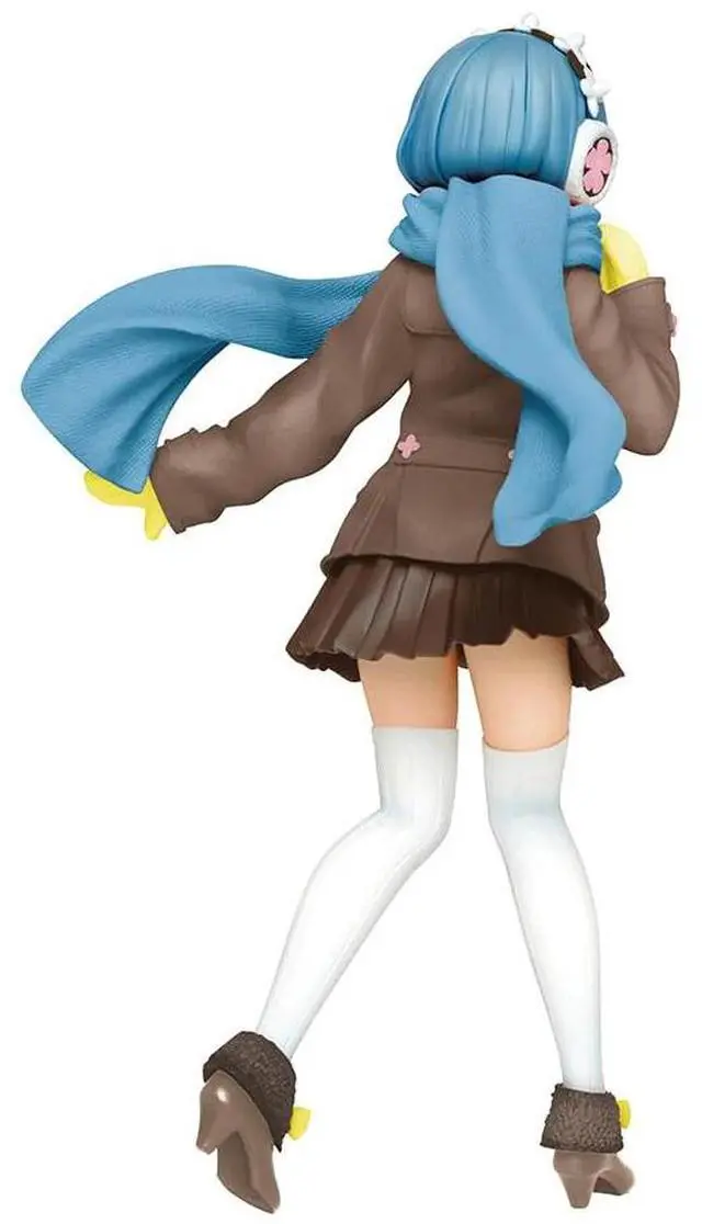 Alt view image 2 of 4 - Taito: Re:Zero Starting Life in Another World - Rem (Winter Coat Ver.) Renewal Edition Precious Figure