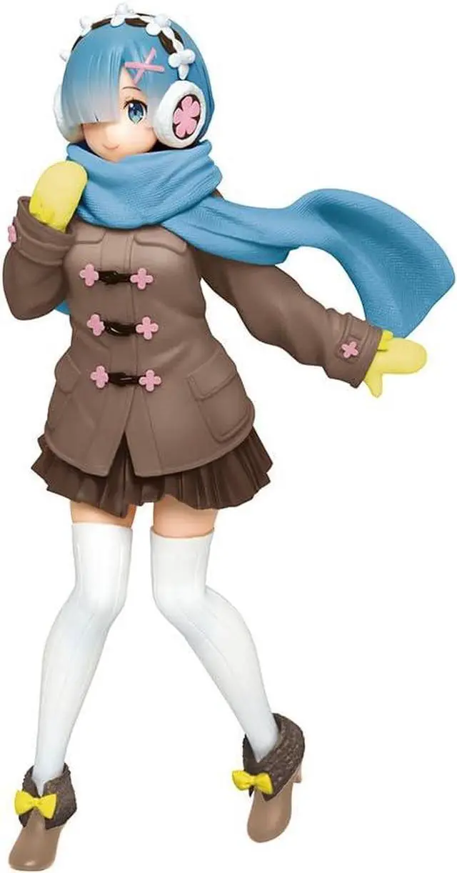 Alt view image 3 of 4 - Taito: Re:Zero Starting Life in Another World - Rem (Winter Coat Ver.) Renewal Edition Precious Figure