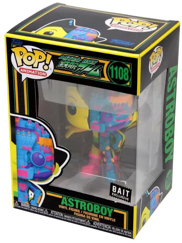 Main image of Funko POP! Astro Boy - Astro Boy Blacklight Vinyl Figure #1108 Bait Exclusive