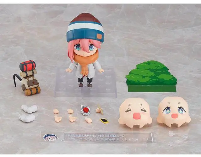 Alt view image 6 of 6 - Good Smile Company: Nendoroid: Laid-Back Camp - Nadeshiko Kagamihara (Solo Camp Ver.) #1623-DX
