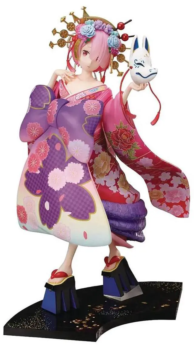 Main image of FuRyu: Re:Zero Starting Life in Another World - Ram (Parade of the Oiran Dochu Ver.) 1/7 Scale Figure